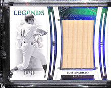 Load image into Gallery viewer, 2022 LUIS APARICIO Panini Flawless Legends Jumbo Materials # LJM-LA Game Used Bat 10/20