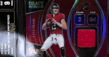 Load image into Gallery viewer, 2021 Kyle Trask Select Draft Selection Jersey Red Prizm # DS-KTR (GMA9) Mint
