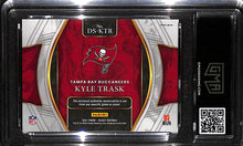 Load image into Gallery viewer, 2021 Kyle Trask Select Draft Selection Jersey Red Prizm # DS-KTR (GMA9) Mint