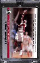 Load image into Gallery viewer, 2004 LeBRON JAMES Upper Deck Phenomenal Beginnings Rookie #12