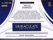 Load image into Gallery viewer, 2020 BRYAN ABREU Immaculate Collection # DMS-BA 21/49