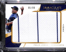 Load image into Gallery viewer, 2018 FELIX JORGE Immaculate Collection Jumbo Patch # IJ-FJ 05/99