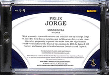 Load image into Gallery viewer, 2018 FELIX JORGE Immaculate Collection Jumbo Patch # IJ-FJ 05/99