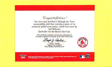 Load image into Gallery viewer, 2002 Ted Williams #9 Fleer Greats Through The Years (Game Used)
