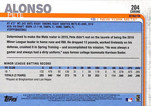 Load image into Gallery viewer, 2019 Pete Alonso # 204 Topps Chrome Pink (Refractor)