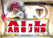 Load image into Gallery viewer, 2020 Nick Senzel #TTR-NS3 Topps Triple Threads (3/9)