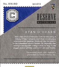 Load image into Gallery viewer, 2019 Ryan O'hearn # RM-RO Panini Cornerstone (06/25)