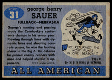 Load image into Gallery viewer, 1955 Topps All-American #31 George Sauer Sr.