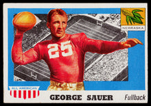 Load image into Gallery viewer, 1955 Topps All-American #31 George Sauer Sr.