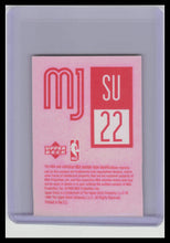 Load image into Gallery viewer, 1998-99 Upper Deck MJ Sticker Collection Red Back Michael Jordan #SU22