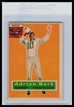 Load image into Gallery viewer, 1956 Topps Adrian Burk Philadelphia Eagles