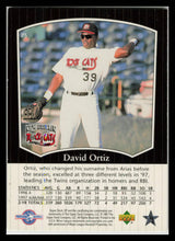 Load image into Gallery viewer, 1997 David Ortiz (RC) Upper Deck SP # 75 (Top Prospect)