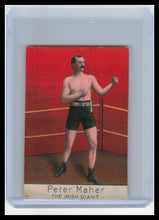 Load image into Gallery viewer, PETER MAHER 1910 T220 MECCA Cigarettes Champion Athlete &amp; Prize Fighter Series