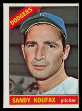 Load image into Gallery viewer, 1966 SANDY KOUFAX #100 Topps VG-EX Los Angeles Dodgers