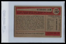 Load image into Gallery viewer, 1954 Bowman #187 VERNON LAW - PITTSBURGH PIRATE