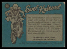 Load image into Gallery viewer, 1974 TOPPS VINTAGE EVEL KNIEVEL #24 RARE Nice Vintage
