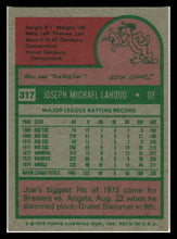 Load image into Gallery viewer, 1975 Topps #317 Joe Lahoud