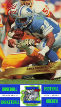 Load image into Gallery viewer, 1993 Wild Card #124 Barry Sanders M/F 5 Stripe NM