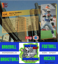 Load image into Gallery viewer, 1993 Wild Card #124 Barry Sanders M/F NM