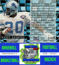 Load image into Gallery viewer, 1995 Fleer #5 Barry Sanders M/F Gridiron Leaders NM