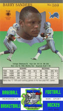 Load image into Gallery viewer, 1991 Ultra #169 Barry Sanders M/F NM