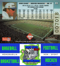 Load image into Gallery viewer, 1994 Collector's Edge #51 John Elway Silver NM