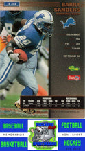 Load image into Gallery viewer, 1995 Pro Line Series II #II-14 Barry Sanders Printer's Proofs NM