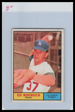 Load image into Gallery viewer, 1961 Topps #6 Ed Roebuck G/VG