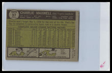 Load image into Gallery viewer, 1961 Topps #37 Charlie Maxwell G/VG