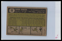 Load image into Gallery viewer, 1961 Topps #68 Deron Johnson G/VG