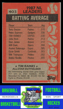 Load image into Gallery viewer, 1988 Topps #403 Tim Raines NM