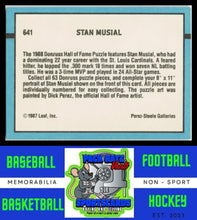 Load image into Gallery viewer, 1988 Donruss #641 Stan Musial NM
