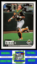 Load image into Gallery viewer, 1999 UD Choice Preview #120 A.J. Hinch NM