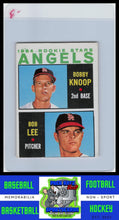 Load image into Gallery viewer, 1964 Topps #502 1964 Angels Rookie Stars - Bobby Knoop / Bob Lee RC,RS VG