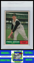 Load image into Gallery viewer, 1961 Topps #181 Fred Green VG