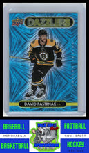 Load image into Gallery viewer, 2021 Upper Deck #DZ-5 David Pastrnak Dazzlers Orange NM