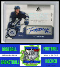 Load image into Gallery viewer, 2006 Upper Deck #ST-JO Jeff O'Neill 14/41 Stat Scriptions NM