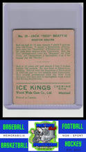 Load image into Gallery viewer, 1933 World Wide Gum Ice Kings V357 #29 "Red" Beattie VG