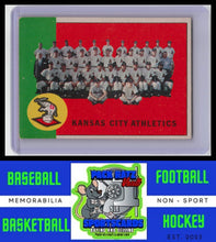 Load image into Gallery viewer, 1963 Topps #397 Kansas City Athletics TC VG/EX