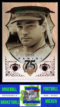 Load image into Gallery viewer, 2014 Panini Hall of Fame 75th Year Anniversary #87 Paul Molitor Green Frame Red VG/EX