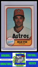 Load image into Gallery viewer, 1981 Fleer #57 Nolan Ryan EX