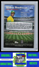 Load image into Gallery viewer, 2017 Stadium Club #SCC-16 Rickey Henderson Refractor Chrome EX/NM