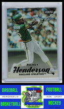 Load image into Gallery viewer, 2017 Stadium Club #SCC-16 Rickey Henderson Refractor Chrome EX/NM