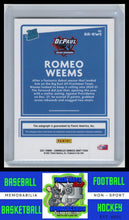 Load image into Gallery viewer, 2021 Panini Chronicles Draft Picks #RR-RWE Romeo Weems Donruss Rated Rookie Autographs Red EX/NM
