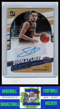 Load image into Gallery viewer, 2021 Panini Donruss Signature Series #SS-TSK Tomas Satoransky Signature Marks EX/NM