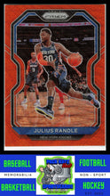 Load image into Gallery viewer, 2020 Panini Prizm Orange wave #54 Julius Randle (31/60) Green Prizms NM/M