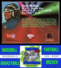 Load image into Gallery viewer, 1995 Collector's Edge #6 Steve McNair Rookies EX/NM