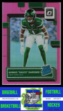Load image into Gallery viewer, 2022 Ahamad "Sauce" Gardner (RC) Panini Optic Pink #228   RR  