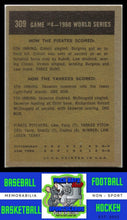 Load image into Gallery viewer, 1961 Topps #309 1960 World Series Game #4 - Cimoli Safe In Crucial Play WS EX+