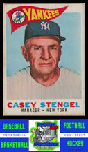 Load image into Gallery viewer, 1960 Topps #227 Casey Stengel EX